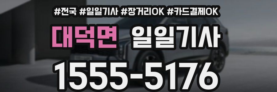대덕면 일일기사
