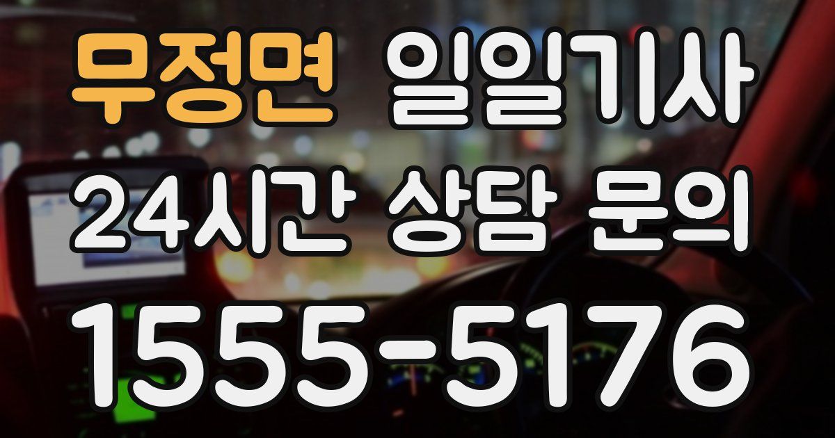 일일대리기사