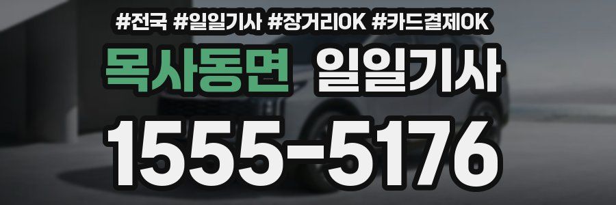 목사동면 일일기사