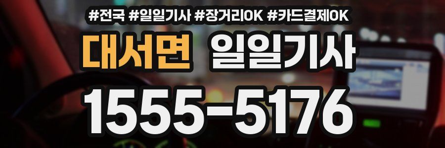 대서면 일일기사