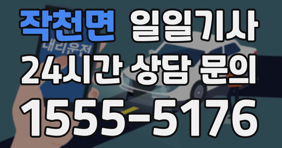 일일대리기사