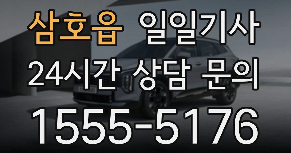 일일대리기사