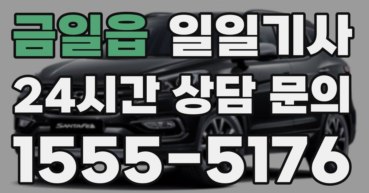 일일대리기사
