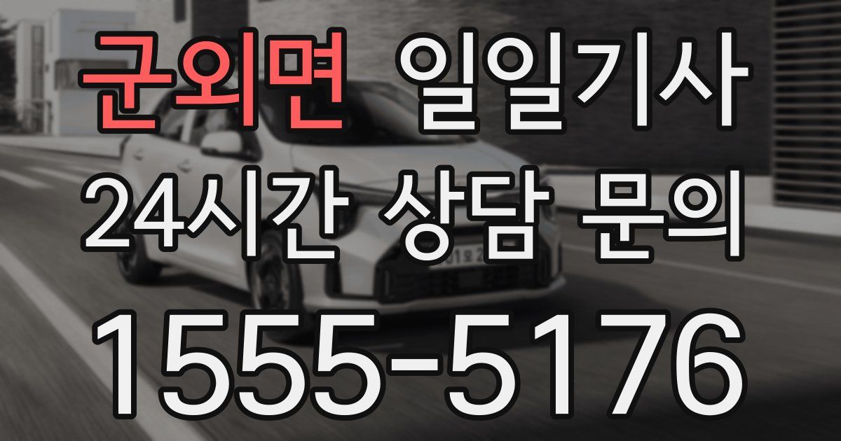 일일대리기사