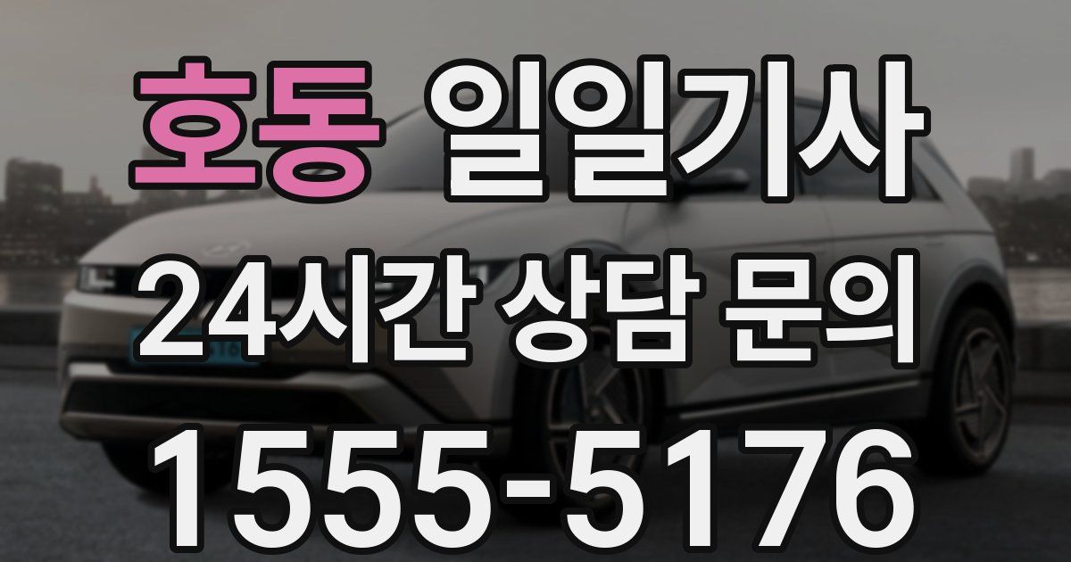 일일대리기사