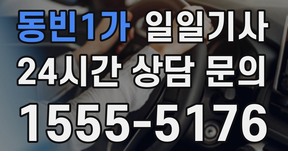 일일대리기사