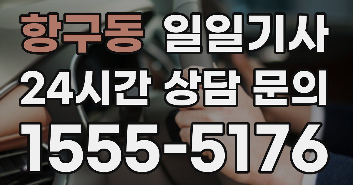 일일대리기사