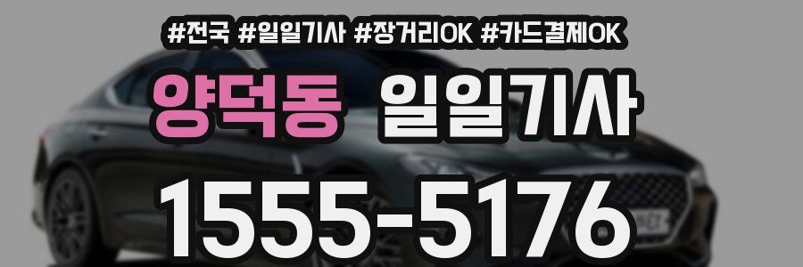 양덕동 일일기사