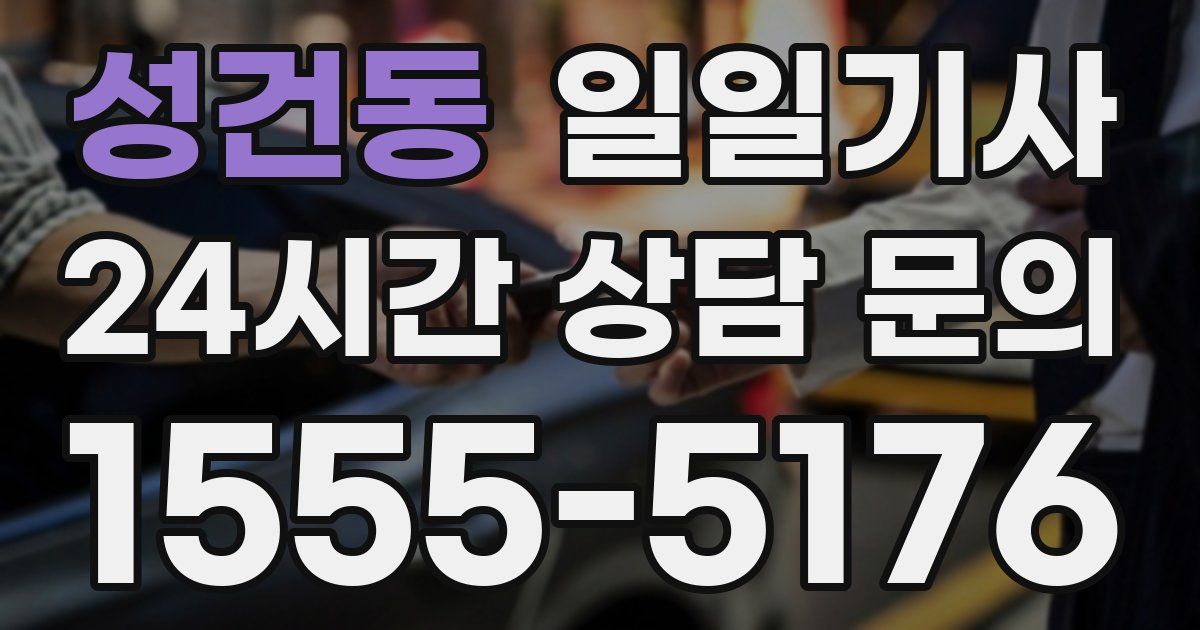일일대리기사