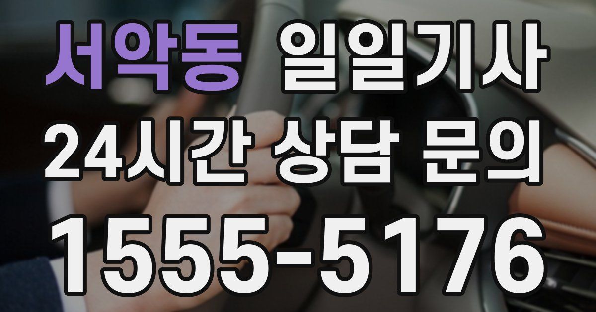 일일대리기사