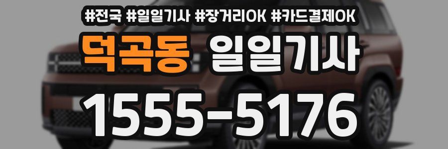 덕곡동 일일기사