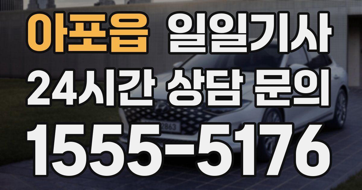 일일대리기사