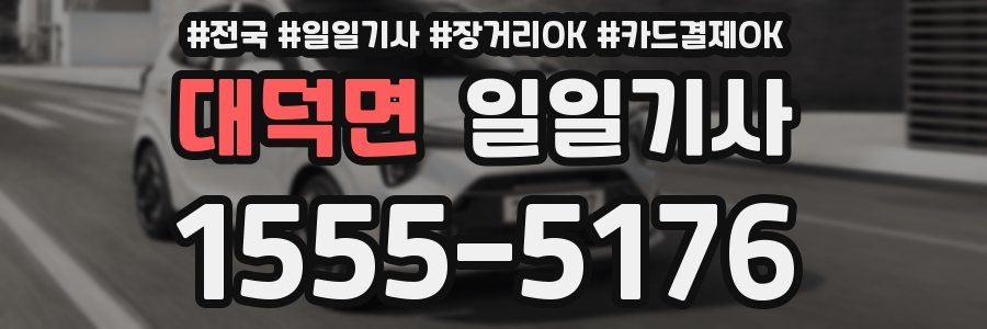 대덕면 일일기사