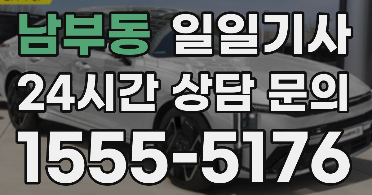 일일대리기사