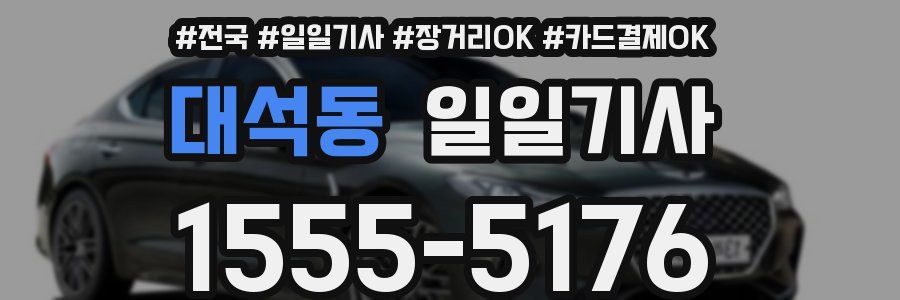 대석동 일일기사