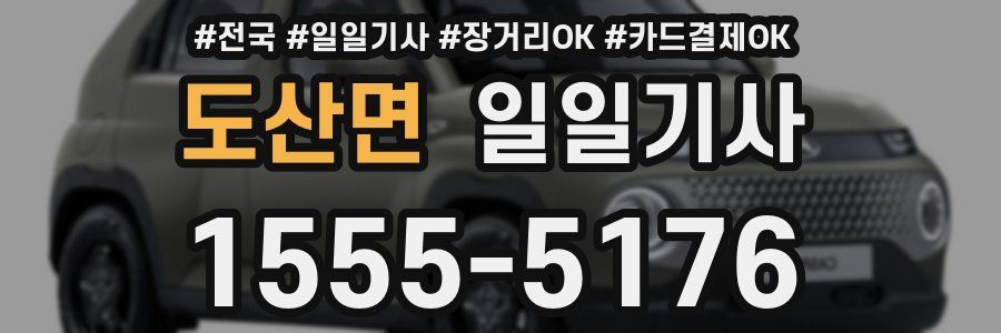 도산면 일일기사