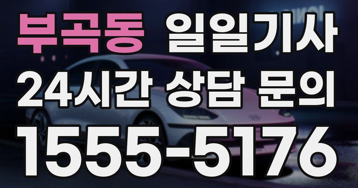 일일대리기사