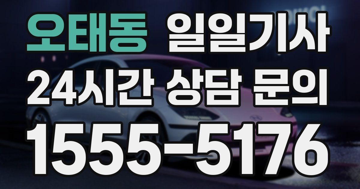 일일대리기사