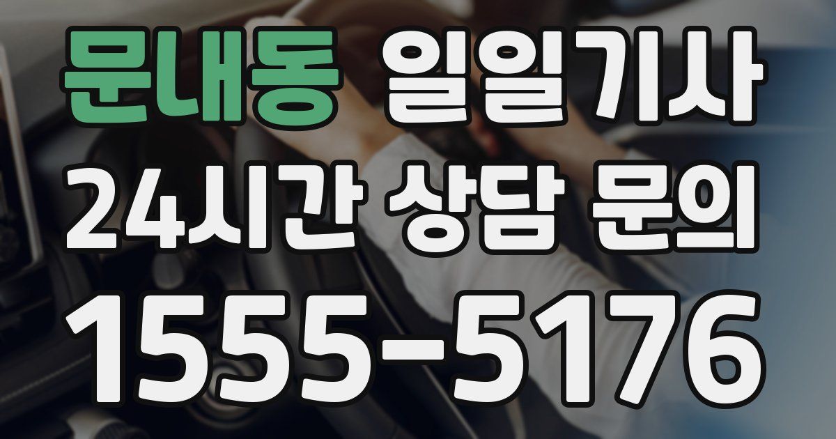 일일대리기사