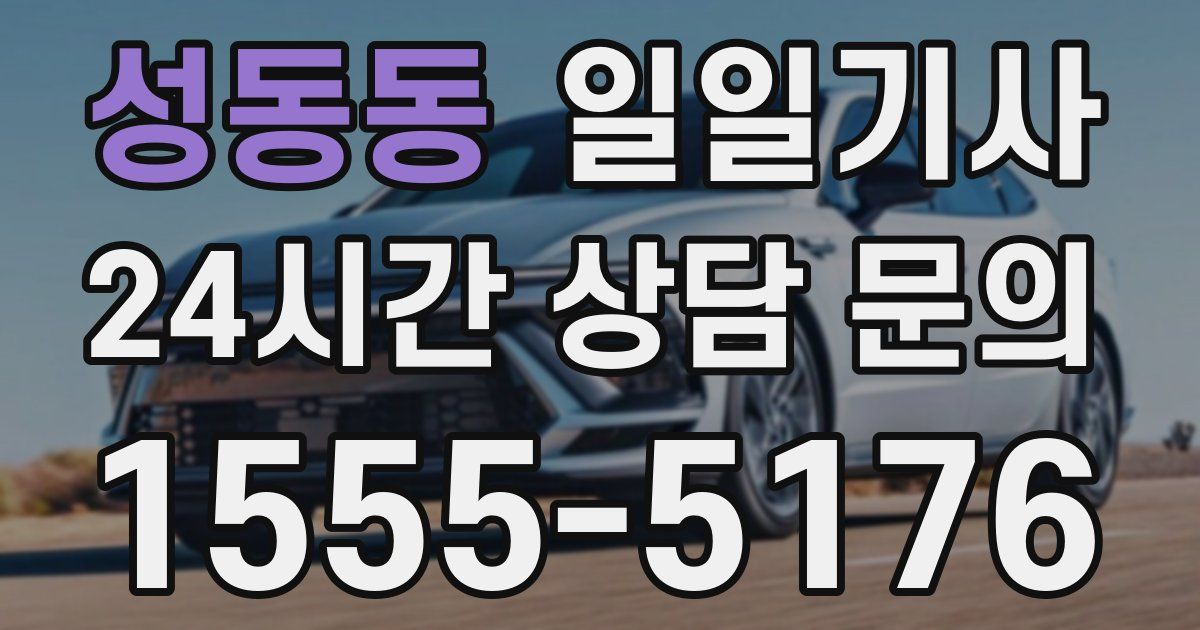 일일대리기사