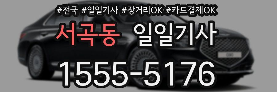 서곡동 일일기사