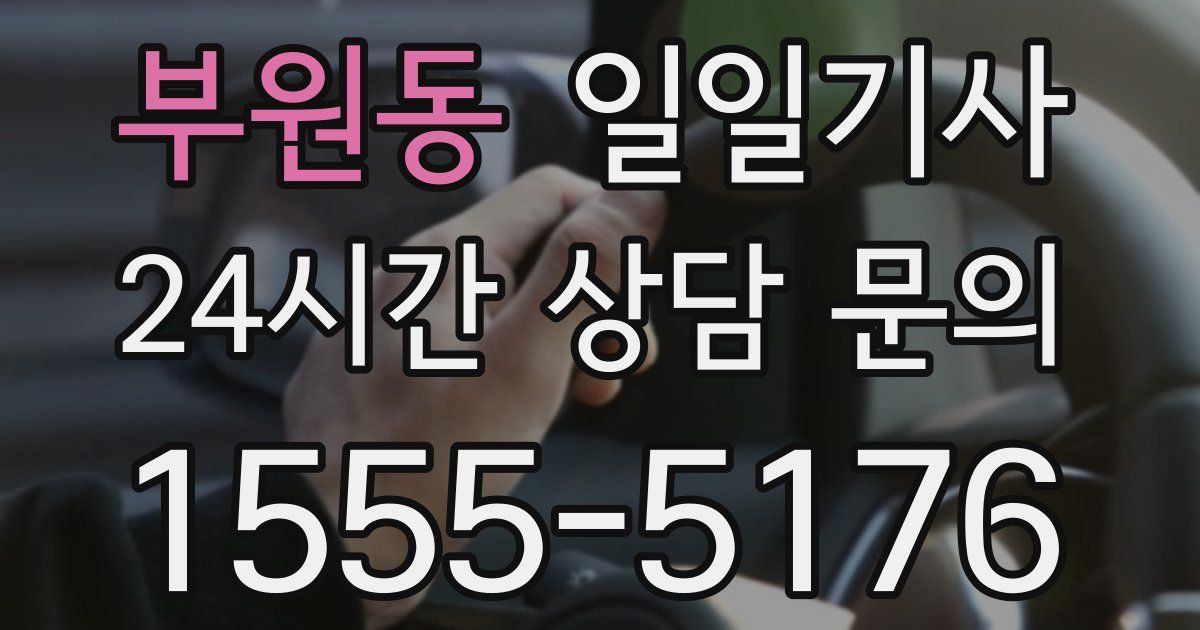 일일대리기사