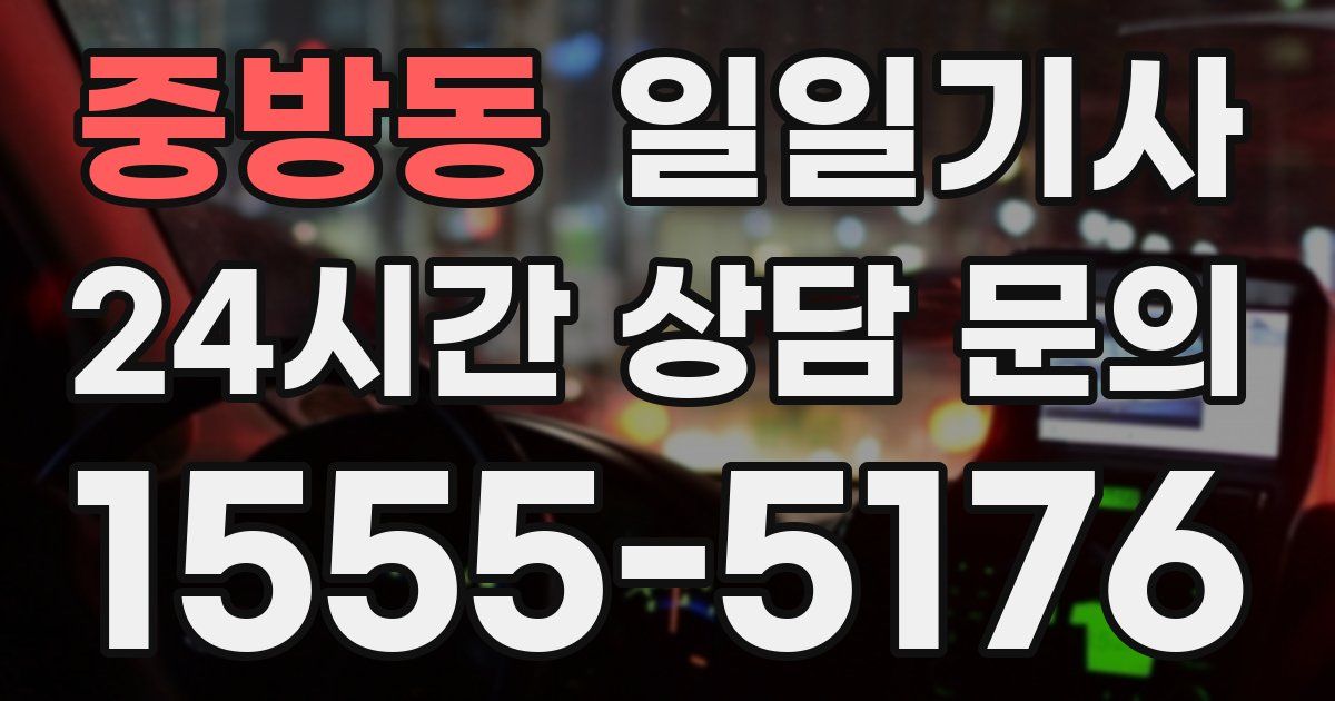 일일대리기사