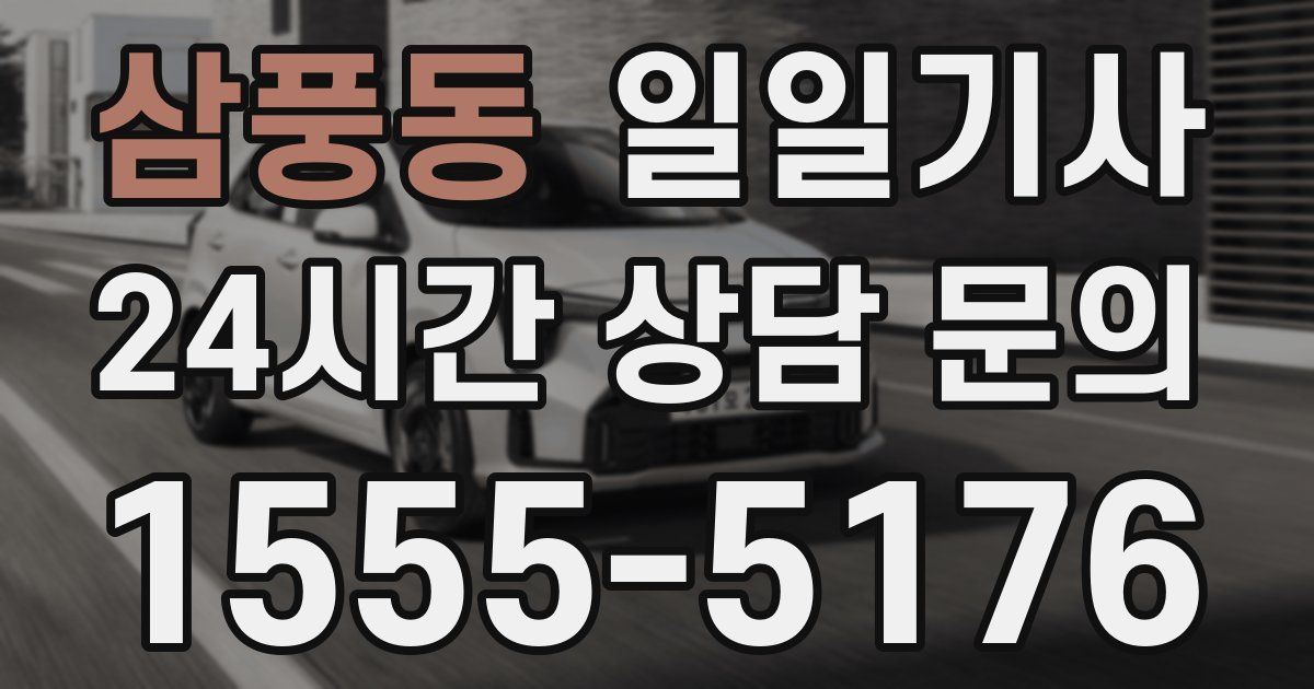 일일대리기사