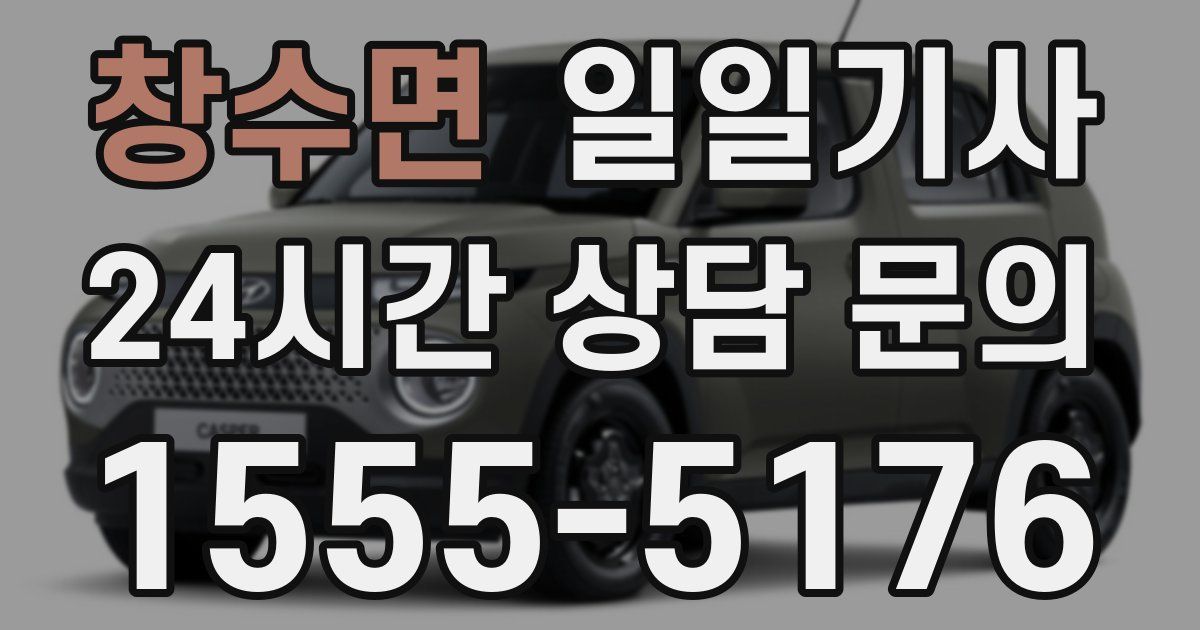 일일대리기사