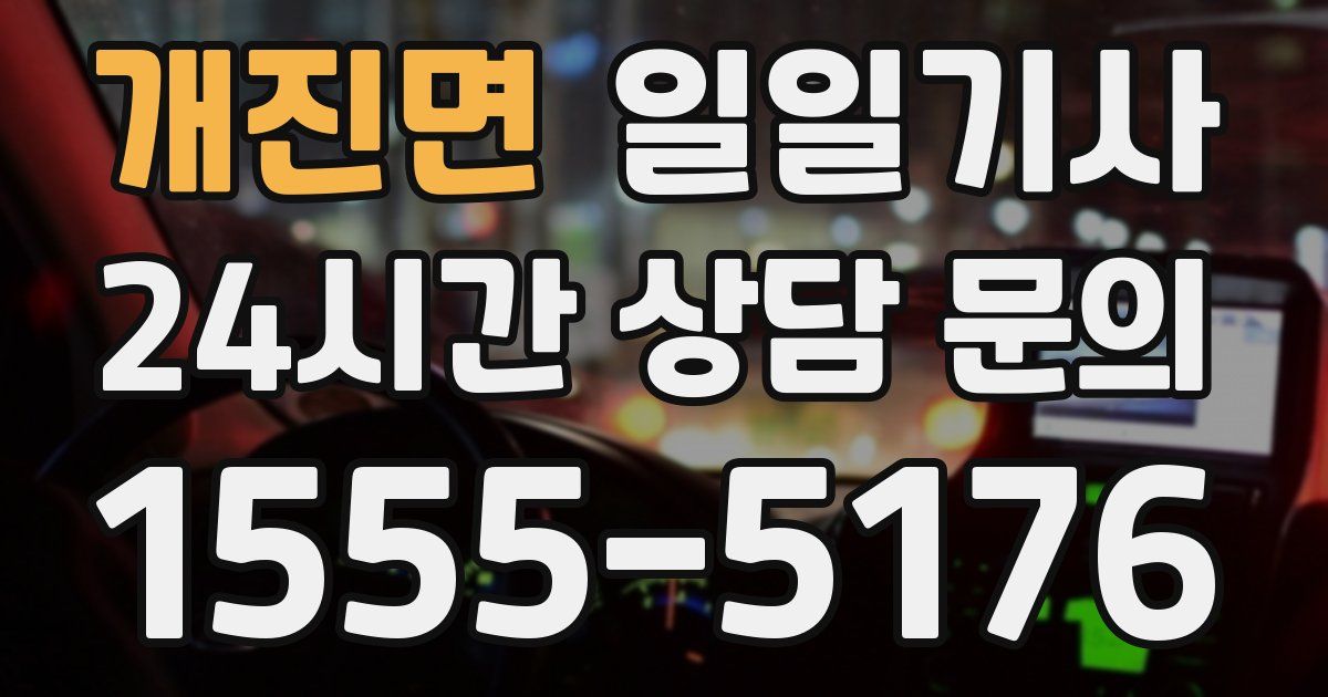 일일대리기사