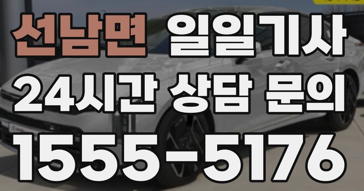 일일대리기사