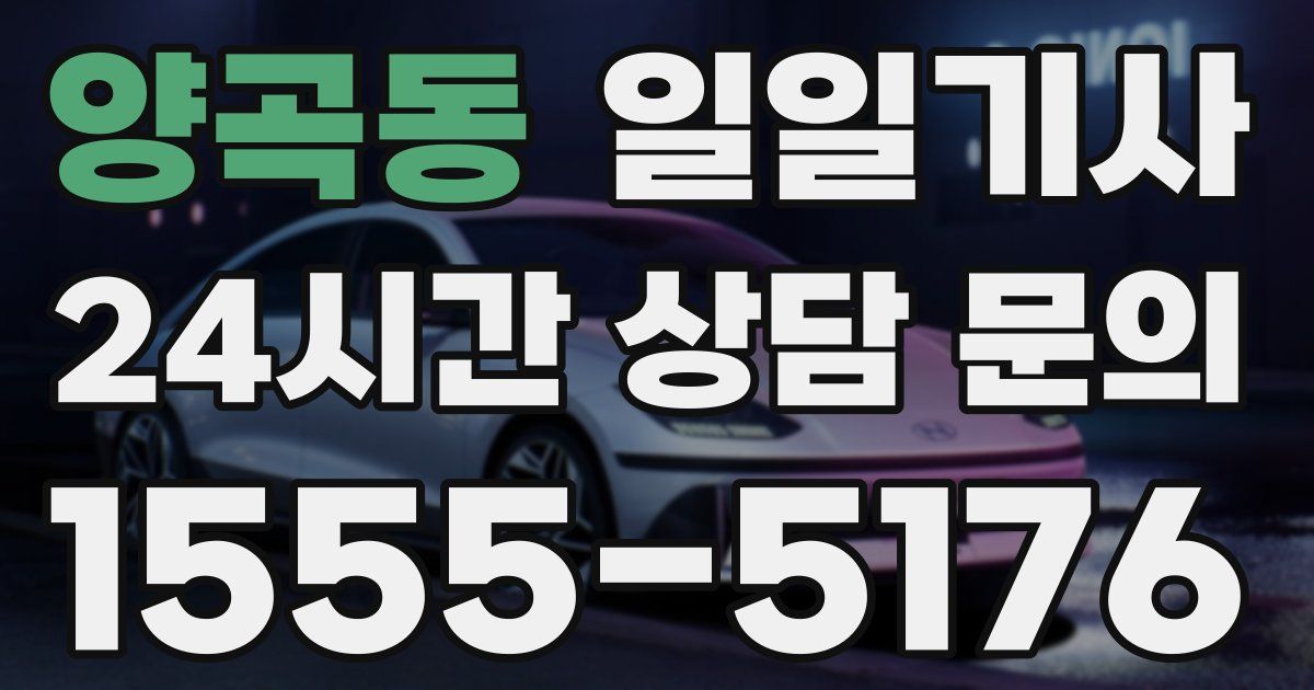 일일대리기사