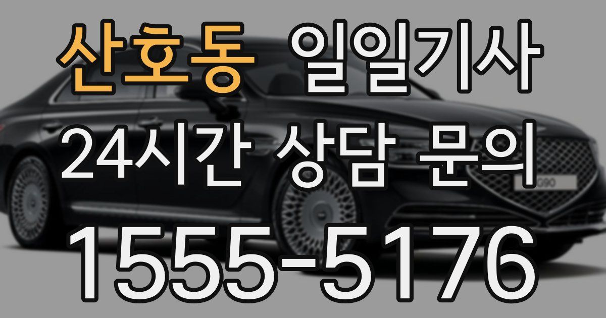 일일대리기사