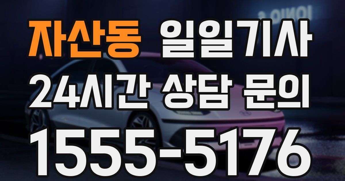 일일대리기사