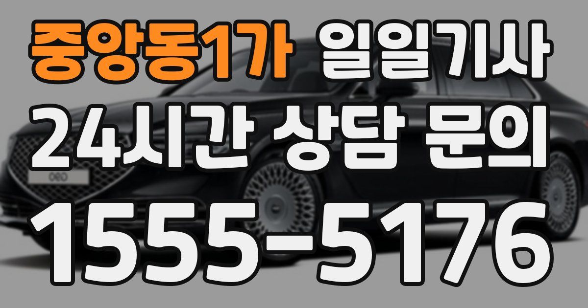 일일대리기사