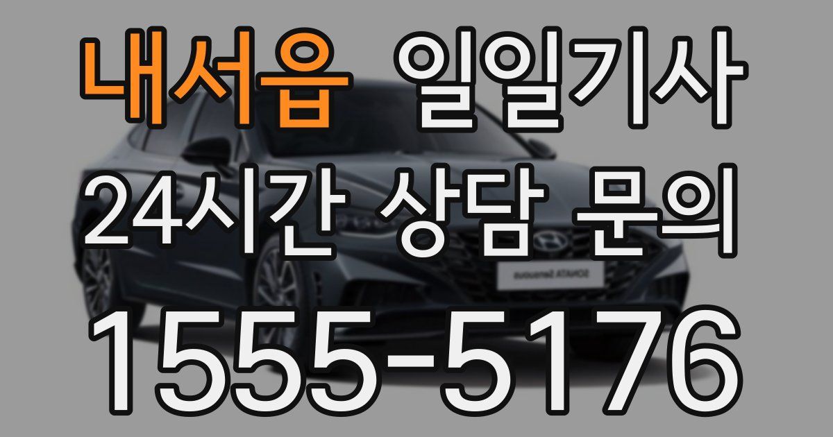 일일대리기사