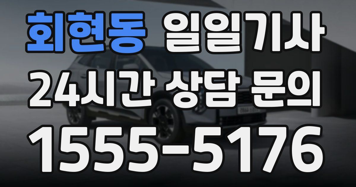 일일대리기사