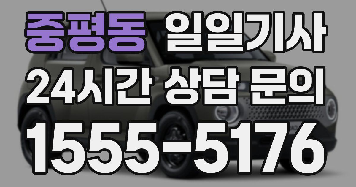 일일대리기사