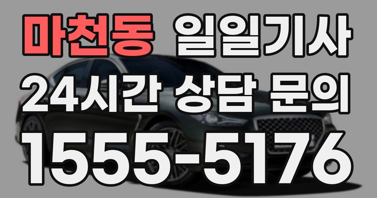 일일대리기사