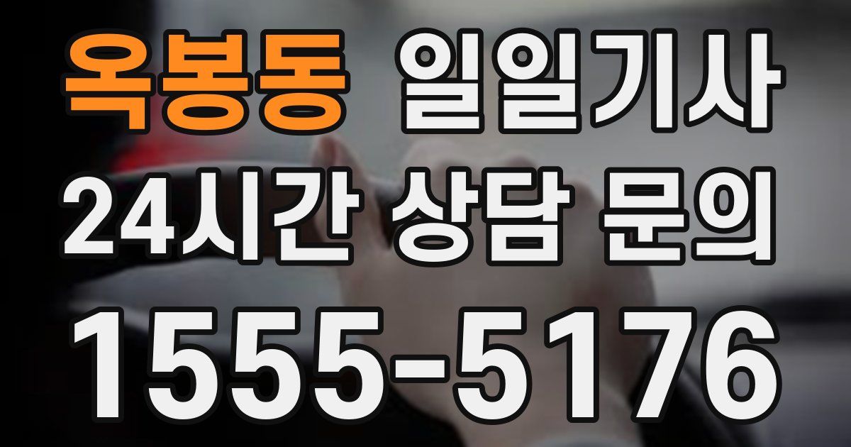 일일대리기사