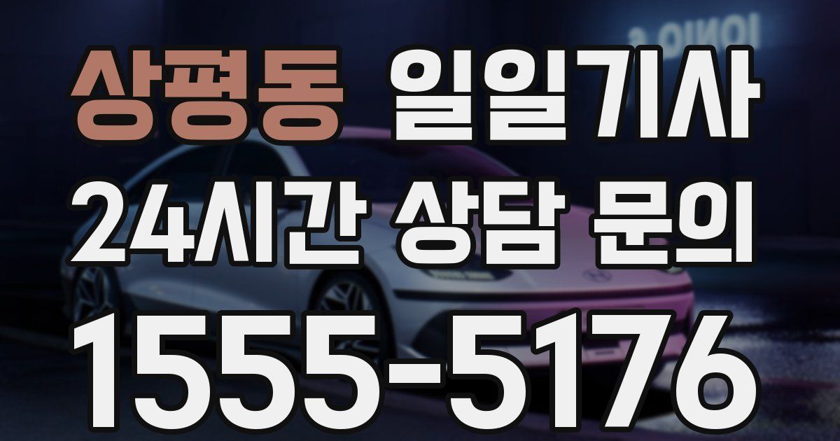 일일대리기사