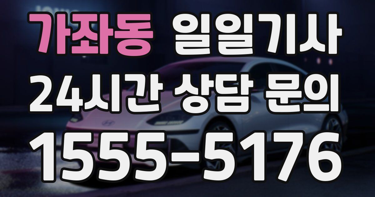 일일대리기사