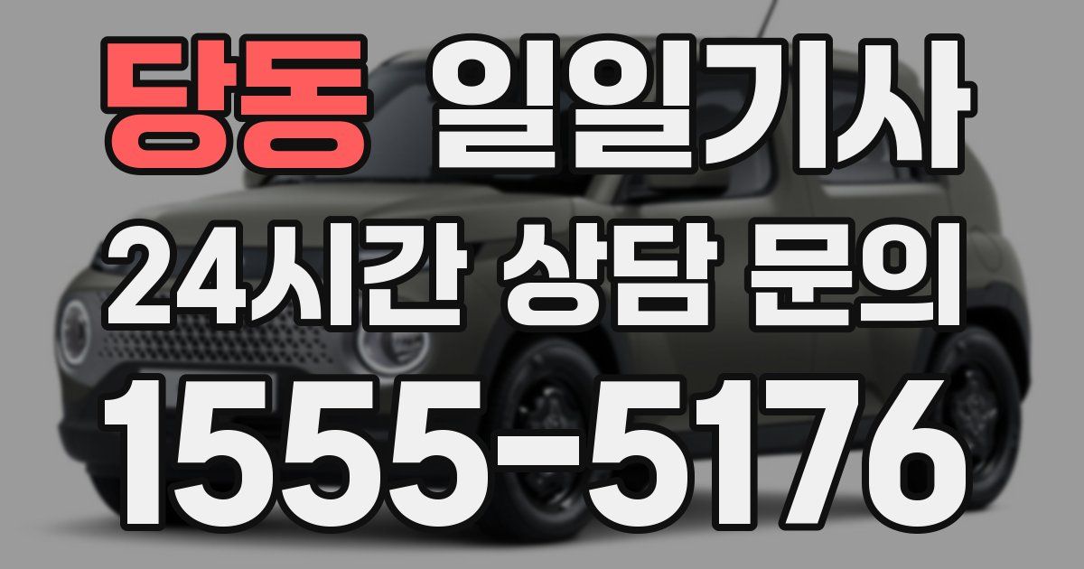 일일대리기사