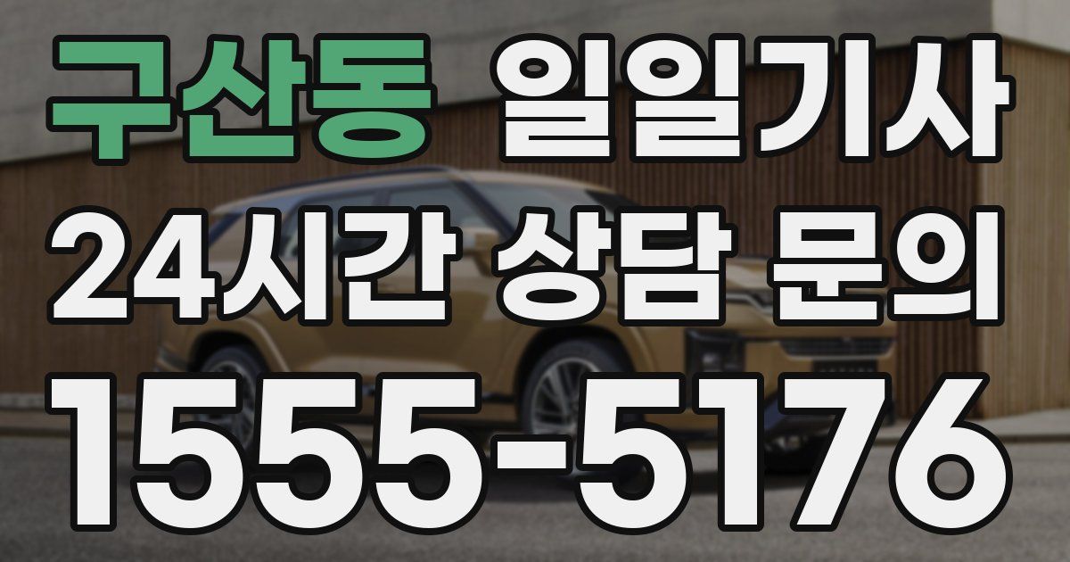 일일대리기사