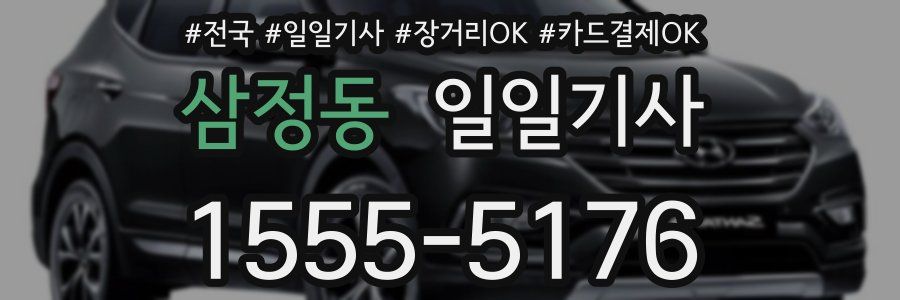 삼정동 일일기사