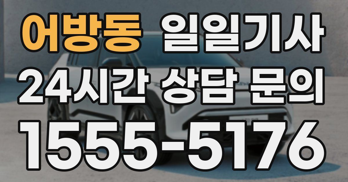 일일대리기사