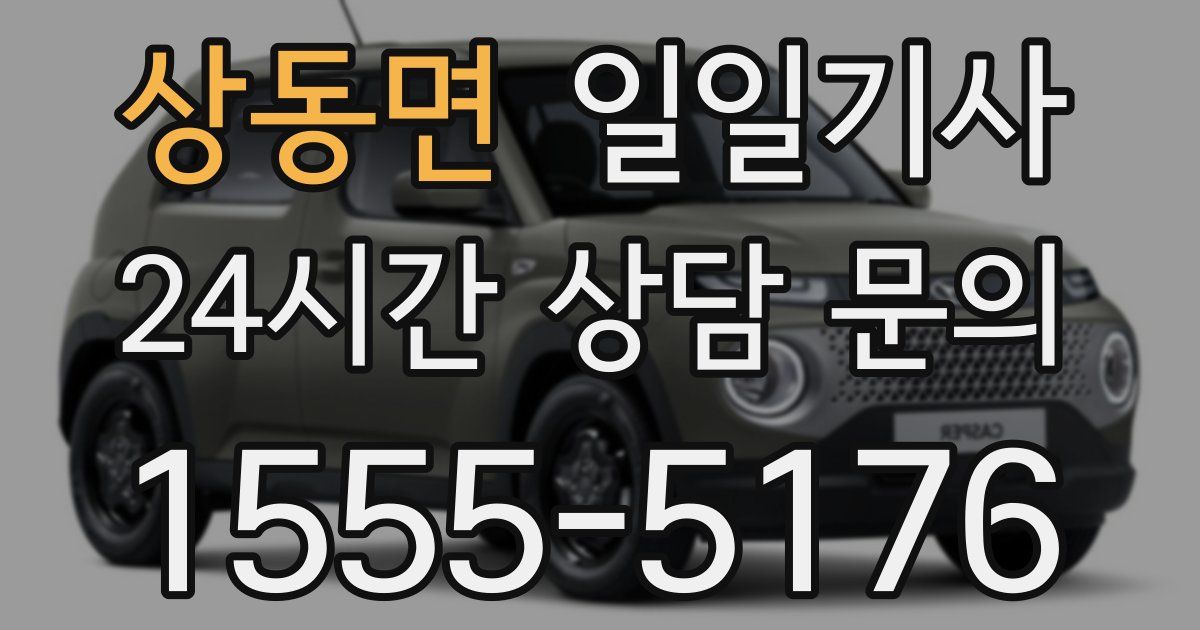 일일대리기사