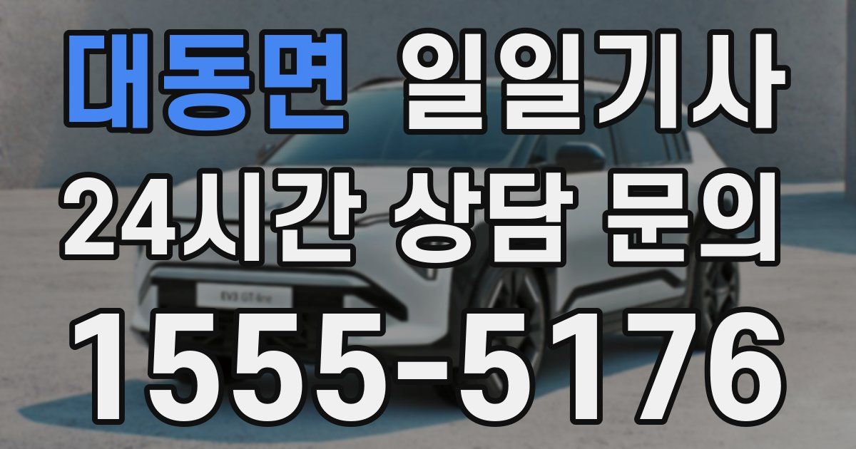 일일대리기사