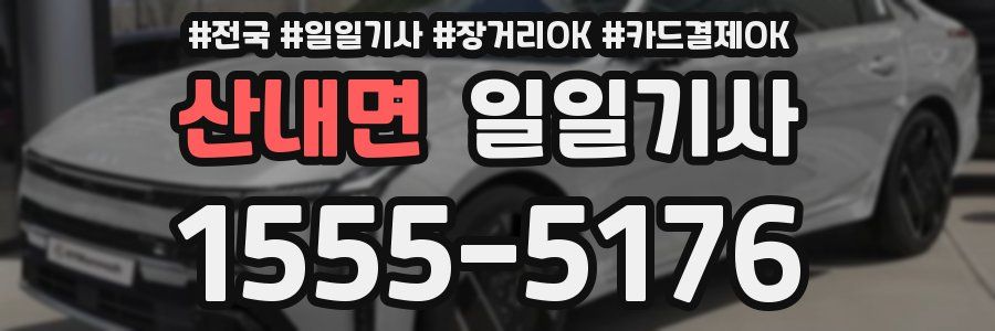 산내면 일일기사