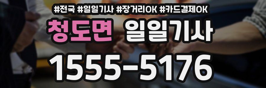 청도면 일일기사